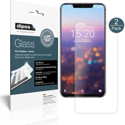 Dipos Displayschutz Anti-Shock (Umidigi Z2), Smartphone Schutzfolie, Transparent Dipos Displayschutz Anti-Shock (Umidigi Z2), Smartphone Schutzfolie, Transparent
