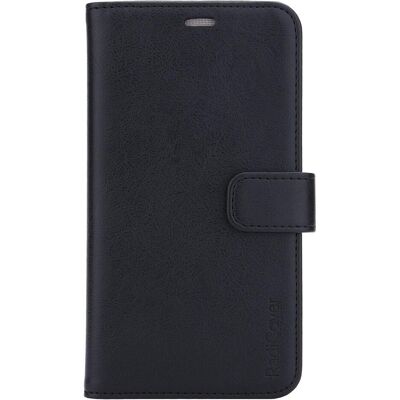 Apple iPhone 11 Veganes Leder Strahlenschutz Flipcover Schwarz Apple iPhone 11 Veganes Leder Strahlenschutz Flipcover Schwarz