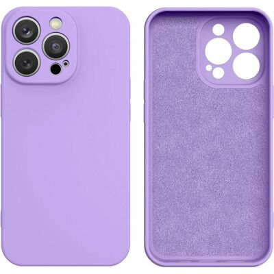 Hurtel iPhone 14 Plus Silikonhülle - Lila Hurtel iPhone 14 Plus Silikonhülle - Lila