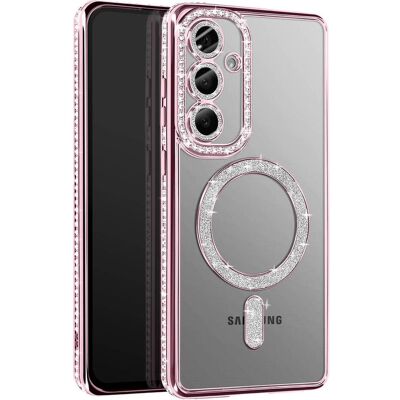Avizar Galaxy S25 Plus Pink Diamant Hülle - Handyhülle Avizar Galaxy S25 Plus Pink Diamant Hülle - Handyhülle