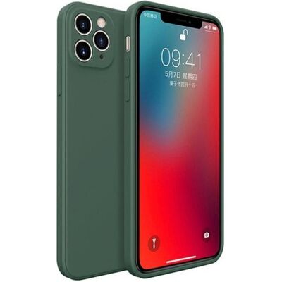 Screenguard Liquid Silicone Case (Apple iPhone 12 Pro Max), Smartphone Hülle, Grün Screenguard Liquid Silicone Case (Apple iPhone 12 Pro Max), Smartphone Hülle, Grün