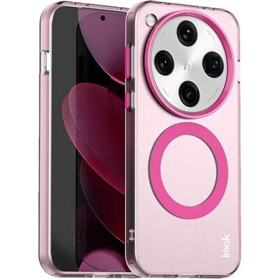 Imak OPPO Find X8 Pro - Schützende Acryl-Handyhülle mit Magnet (Oppo Find X8 Pro), Smartphone Hülle, Pink Imak OPPO Find X8 Pro - Schützende Acryl-Handyhülle mit Magnet (Oppo Find X8 Pro), Smartphone Hülle, Pink