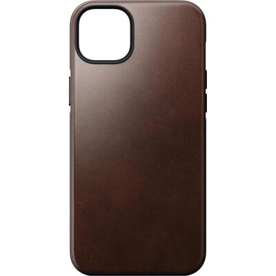 Nomad Back Cover Modern Leather Horween iPhone 14 Plus Braun (Apple iPhone 14 Plus), Smartphone Hülle, Braun Nomad Back Cover Modern Leather Horween iPhone 14 Plus Braun (Apple iPhone 14 Plus), Smartphone Hülle, Braun