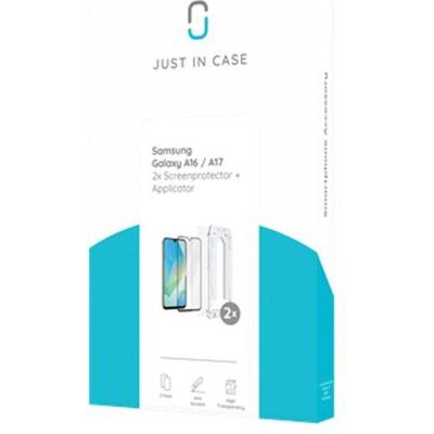 Just in Case MSA2802SA02 (1 Stk., Samsung Galaxy A16), Smartphone Schutzfolie, Transparent Just in Case MSA2802SA02 (1 Stk., Samsung Galaxy A16), Smartphone Schutzfolie, Transparent