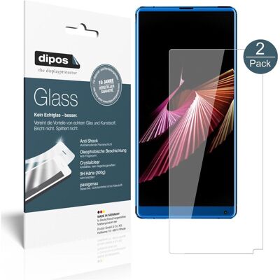 Dipos Displayschutz Anti-Shock (M-Horse Pure 2), Smartphone Schutzfolie, Transparent Dipos Displayschutz Anti-Shock (M-Horse Pure 2), Smartphone Schutzfolie, Transparent