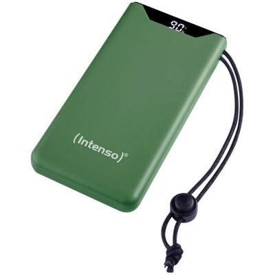Intenso POWER BANK USB 10000MAH/GREEN 7332037 (10000 mAh), Powerbank, Grün Intenso POWER BANK USB 10000MAH/GREEN 7332037 (10000 mAh), Powerbank, Grün
