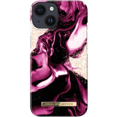 iDeal Of Sweden Designer-Cover Golden Ruby Marble (Apple iPhone 13, Apple iPhone 14), Smartphone Hülle, Mehrfarbig, Violett, Rosa iDeal Of Sweden Designer-Cover Golden Ruby Marble (Apple iPhone 13, Apple iPhone 14), Smartphone Hülle, Mehrfarbig, Violett, Rosa