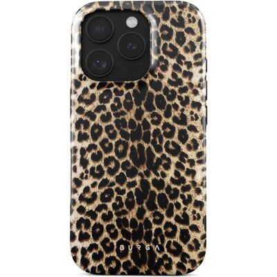 Burga Leopard iPhone 16 Pro Hülle - Schutz & Stil Burga Leopard iPhone 16 Pro Hülle - Schutz & Stil