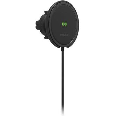 mophie Snap&Wireless Vent Mount (15 W), Wireless Charger, Schwarz mophie Snap&Wireless Vent Mount (15 W), Wireless Charger, Schwarz