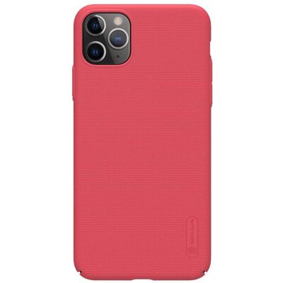 Nillkin Super Frosted Shield Series (Apple iPhone 11 Pro Max), Smartphone Hülle, Rot Nillkin Super Frosted Shield Series (Apple iPhone 11 Pro Max), Smartphone Hülle, Rot