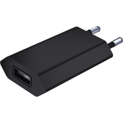 SiGN Wall Charger for iPhone, Android, 1A - Black (1 Port), USB Ladegerät, Schwarz SiGN Wall Charger for iPhone, Android, 1A - Black (1 Port), USB Ladegerät, Schwarz