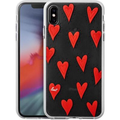 Laut QUEEN OF HEARTS - Etui iPhone Xs Max (Queen of Hearts) (Apple iPhone XS Max), Smartphone Hülle, Rot, Transparent Laut QUEEN OF HEARTS - Etui iPhone Xs Max (Queen of Hearts) (Apple iPhone XS Max), Smartphone Hülle, Rot, Transparent