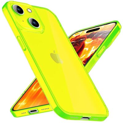 Nalia iPhone 15 Plus - Gelb TPU Silikon Handyhülle Nalia iPhone 15 Plus - Gelb TPU Silikon Handyhülle
