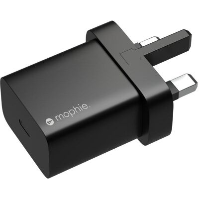 Zagg Mophie Wall adaptor USB-C 20W Black (20 W, 1 Port), USB Ladegerät, Schwarz Zagg Mophie Wall adaptor USB-C 20W Black (20 W, 1 Port), USB Ladegerät, Schwarz