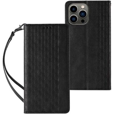 Hurtel iPhone 13 Pro Magnet Hülle - Brieftasche & Ständer Hurtel iPhone 13 Pro Magnet Hülle - Brieftasche & Ständer