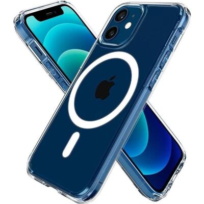 Screenguard Magnetic Apple iPhone 12 mini Clear Case MagSafe Hülle (Apple iPhone 12 mini), Smartphone Hülle, Transparent Screenguard Magnetic Apple iPhone 12 mini Clear Case MagSafe Hülle (Apple iPhone 12 mini), Smartphone Hülle, Transparent
