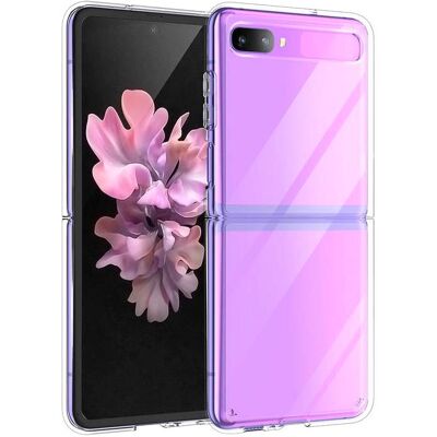 cyoo TPU Silicon Galaxy Z Flip (Samsung Galaxy Z Flip), Smartphone Hülle, Transparent cyoo TPU Silicon Galaxy Z Flip (Samsung Galaxy Z Flip), Smartphone Hülle, Transparent