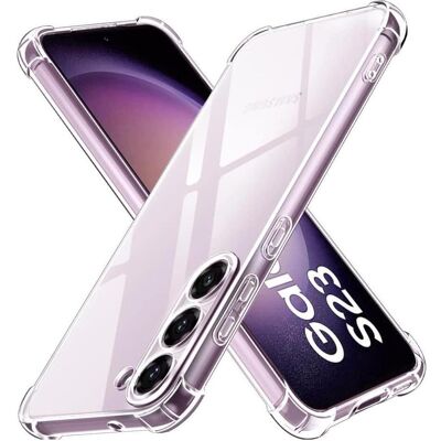 Screenguard Crystal Clear Case Bumper (Samsung Galaxy S23), Smartphone Hülle, Transparent Screenguard Crystal Clear Case Bumper (Samsung Galaxy S23), Smartphone Hülle, Transparent