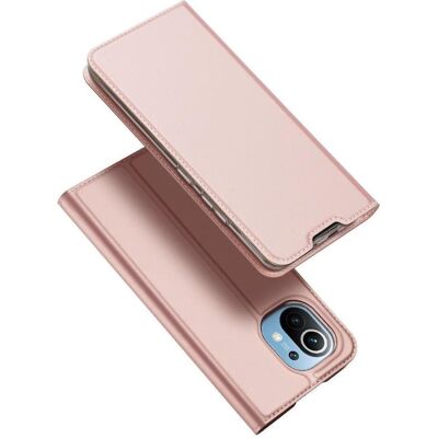 Dux Ducis Skin Pro Series Bookcover (Xiaomi Mi 11), Smartphone Hülle, Rosa Dux Ducis Skin Pro Series Bookcover (Xiaomi Mi 11), Smartphone Hülle, Rosa