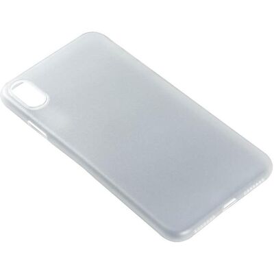 Gear iPhone X/XS Ultra Dünne Weiße Halbtransparente Handyhülle Gear iPhone X/XS Ultra Dünne Weiße Halbtransparente Handyhülle
