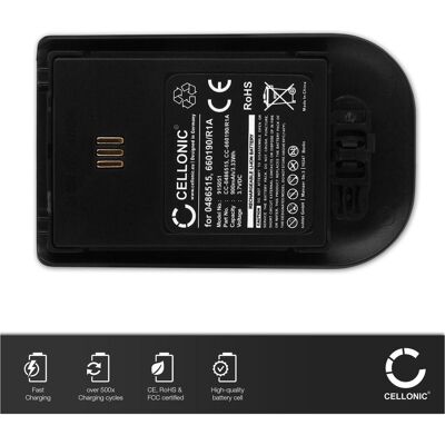 Cellonic Akku für Unify OpenStage WL3, Ascom DH4-ACAB, Avaya 3720, DECT 3735, 3730, Telefon Zubehör Cellonic Akku für Unify OpenStage WL3, Ascom DH4-ACAB, Avaya 3720, DECT 3735, 3730, Telefon Zubehör