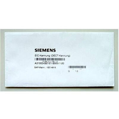 Unify HiPath Zubehör L30251-U600-A395 - EIC (DECT)-Kennung, Telefon Zubehör Unify HiPath Zubehör L30251-U600-A395 - EIC (DECT)-Kennung, Telefon Zubehör