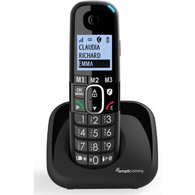 amplicom BigTel 1500 EU, Telefon, Schwarz amplicom BigTel 1500 EU, Telefon, Schwarz