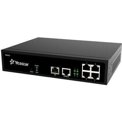 Tiptel Yeastar NeoGate TB400, Telefon, Schwarz Tiptel Yeastar NeoGate TB400, Telefon, Schwarz