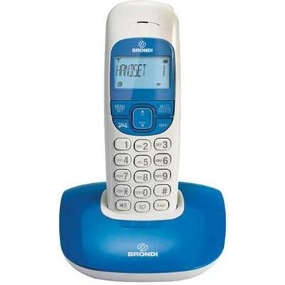 Brondi Nice, Telefon, Blau, Weiss Brondi Nice, Telefon, Blau, Weiss