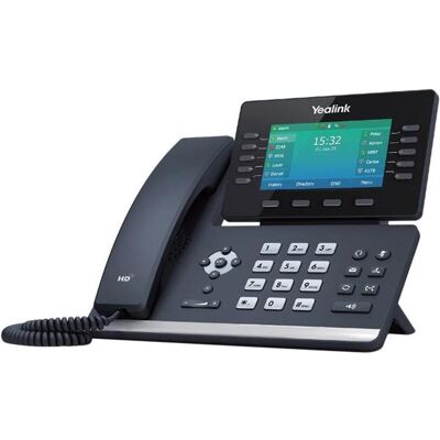 Yealink SIP-T54W IP phone Black Wired, Telefon, Schwarz Yealink SIP-T54W IP phone Black Wired, Telefon, Schwarz