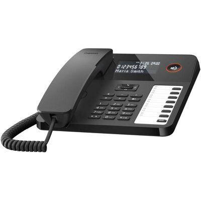 Siemens Gigaset DESK 600 ZWART, Telefon, Schwarz Siemens Gigaset DESK 600 ZWART, Telefon, Schwarz