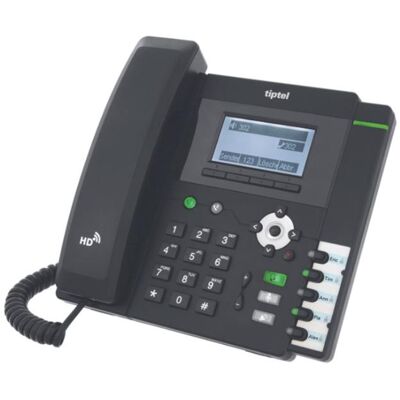 Tiptel 3010 - Preisgünstiges Standard IP-Telefon, Telefon, Schwarz Tiptel 3010 - Preisgünstiges Standard IP-Telefon, Telefon, Schwarz