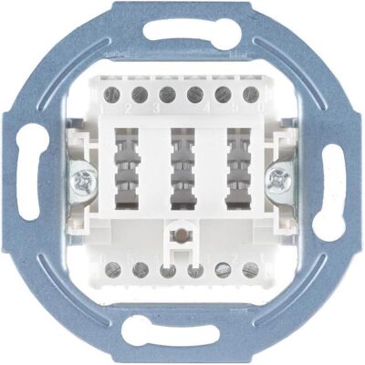 Shiverpeaks S/CONN maximum connectivity Telefonanschlussdose TAE NFN, ohne Abdeckung, reinweiß-RAL9010, Telefon Zubehör Shiverpeaks S/CONN maximum connectivity Telefonanschlussdose TAE NFN, ohne Abdeckung, reinweiß-RAL9010, Telefon Zubehör