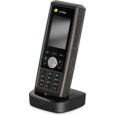 Mitel DECT Mobilteil 742d mit Ladeschale, Touchscreen: Nein, Telefon, Schwarz Mitel DECT Mobilteil 742d mit Ladeschale, Touchscreen: Nein, Telefon, Schwarz
