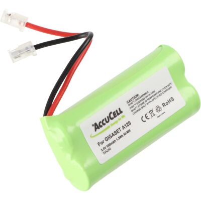 AccuCell - A140/A240/A245 - 2.4V NiMH - Battery AccuCell - A140/A240/A245 - 2.4V NiMH - Battery
