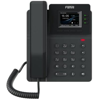 Fanvil V60W, IP-Telefon für den Tisch, 6 cm Farbdisplay, 6 programmierbare Tasten, Bluetooth 5, 4 SI, Telefon, Schwarz Fanvil V60W, IP-Telefon für den Tisch, 6 cm Farbdisplay, 6 programmierbare Tasten, Bluetooth 5, 4 SI, Telefon, Schwarz