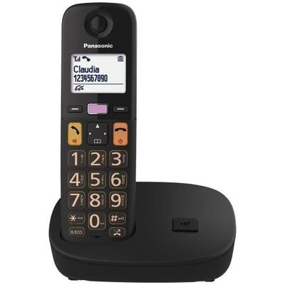 Panasonic KX-TGU110 - Großes Display, Kompatibel mit Hörgeräten - Schnurloses Telefon Panasonic KX-TGU110 - Großes Display, Kompatibel mit Hörgeräten - Schnurloses Telefon