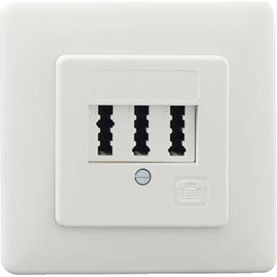 Rutenbeck TAE 2x6/6 NFF Up rw - Anschlussdose, Unterputz, Telefon Zubehör Rutenbeck TAE 2x6/6 NFF Up rw - Anschlussdose, Unterputz, Telefon Zubehör