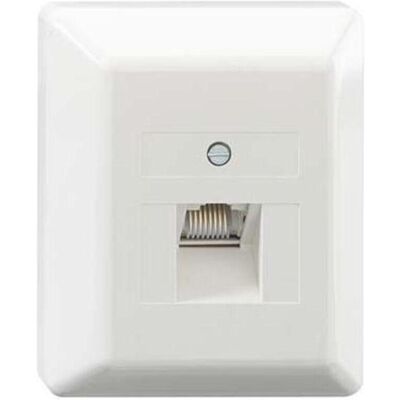 Rutenbeck UAE 8 (8) Ap rw - Wanddose - RJ-45, Telefon Zubehör Rutenbeck UAE 8 (8) Ap rw - Wanddose - RJ-45, Telefon Zubehör