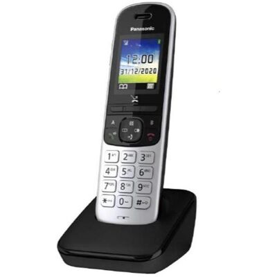 Panasonic KX-TGH710JTS, Telefon, Silber, Schwarz Panasonic KX-TGH710JTS, Telefon, Silber, Schwarz