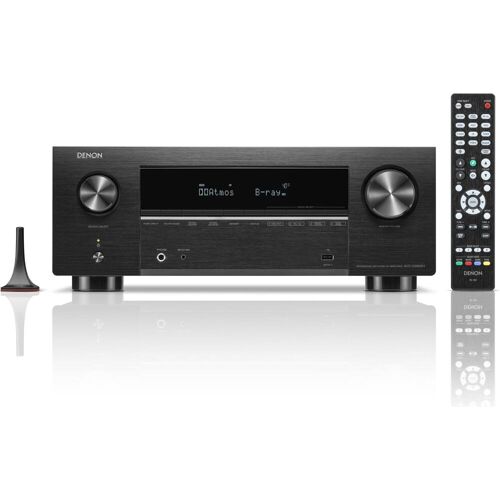 Denon AVC-X3800H (Stereo, 9.4 Kanal, AM, FM), AV Receiver, Schwarz
