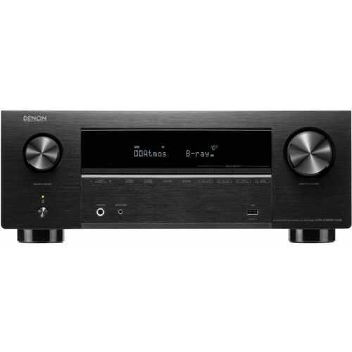Denon AVR-X2800H (7.2 Kanal, AM, FM, DAB), AV Receiver, Schwarz