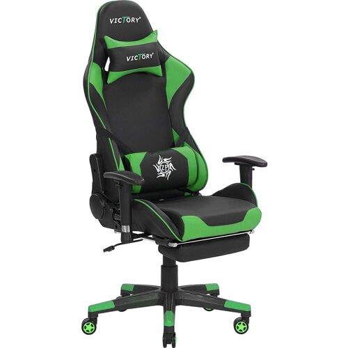 Beliani Victory, Gaming Stuhl, Grün