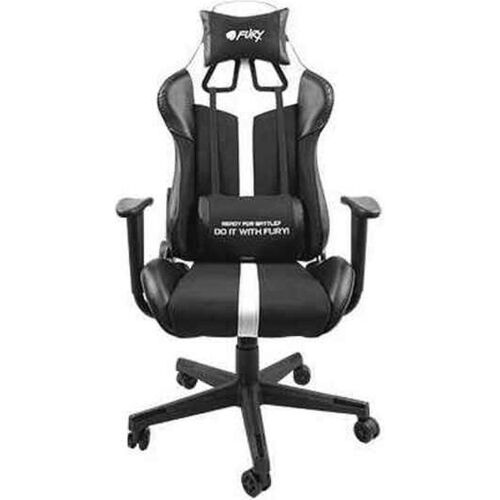 Fury Avenger XL, Gaming Stuhl, Weiss, Schwarz