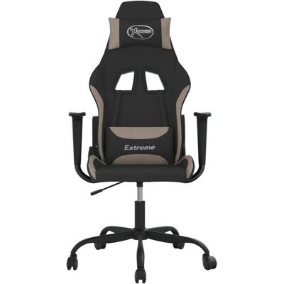 vidaXL Jonathan Without footrest, Gaming Stuhl, Grau vidaXL Jonathan Without footrest, Gaming Stuhl, Grau