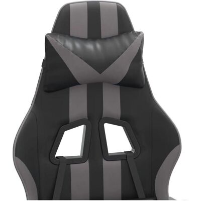 vidaXL Alicia Without footrest, Gaming Stuhl, Grau vidaXL Alicia Without footrest, Gaming Stuhl, Grau