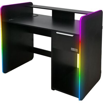 X Rocker Xrocker Electra Desk - Black With Black Led, Gaming Tisch, Schwarz X Rocker Xrocker Electra Desk - Black With Black Led, Gaming Tisch, Schwarz