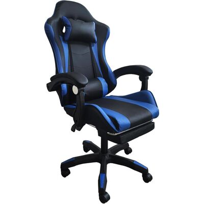 HTI-Living Gamingstuhl Krit Relax, Gaming Stuhl, Schwarz, Blau HTI-Living Gamingstuhl Krit Relax, Gaming Stuhl, Schwarz, Blau