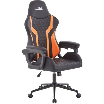 Baracuda Gaming Chair Whale Black/Orange, Gaming Stuhl, Orange, Schwarz Baracuda Gaming Chair Whale Black/Orange, Gaming Stuhl, Orange, Schwarz