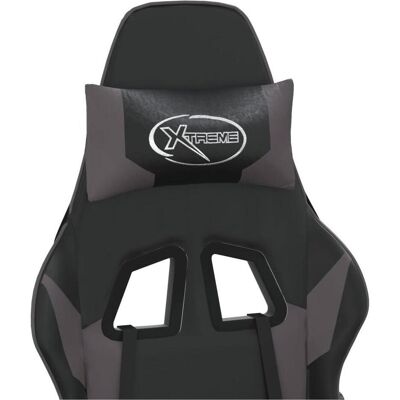 vidaXL Hayden Without footrest, Gaming Stuhl, Schwarz, Grau vidaXL Hayden Without footrest, Gaming Stuhl, Schwarz, Grau